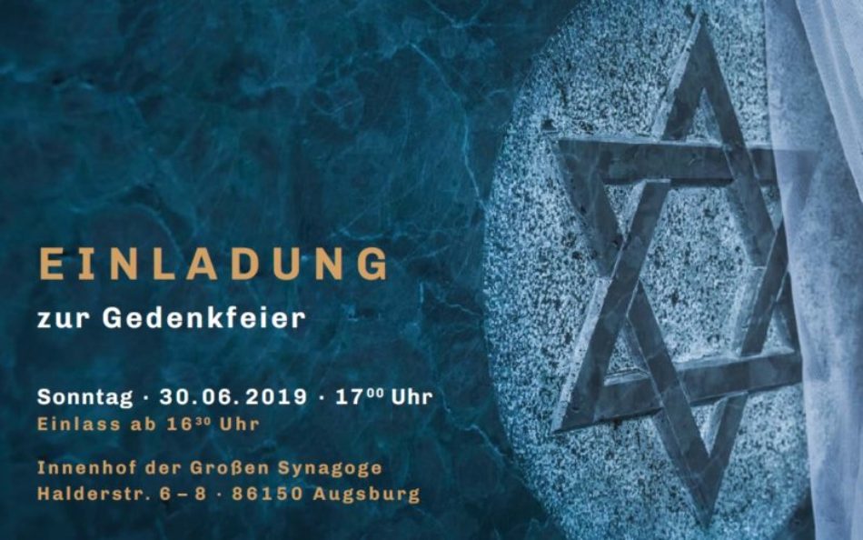 Gedenkfeier am 30.06.2019